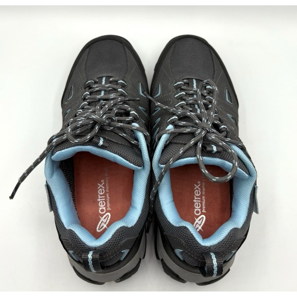 SHULOOK SL-Tex Hiking‎ Shoe Women's Size 7 Gray Waterproof Non Slip Shoe - Picture 4 of 8